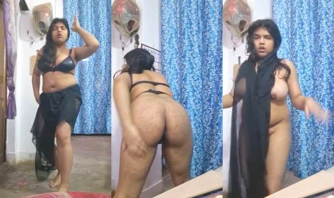 Sexy Desi Girl Striping and Nude Dancing Part 1