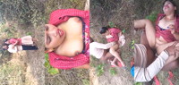 Horny Shona Bhabhi Blowjob and OutDoor Fucking